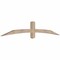 Ekena Millwork Bellingham Smooth Timber Gable Bracket, Douglas Fir, 84"W x 14"H x 3 1/2"D x 3 1/2"F, 4/12 Pitch GBW084X14X0404BEL00SDF - alternate 5